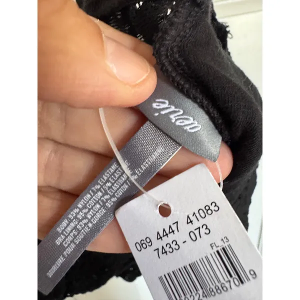 NWT Aerie black lace bralette size medium - Image 3