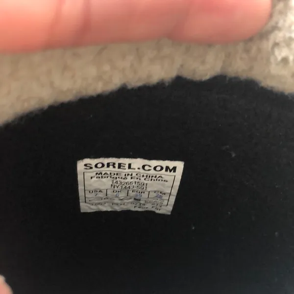 Sorel Winter Snow Boots Waterproof Size 7 - Image 5