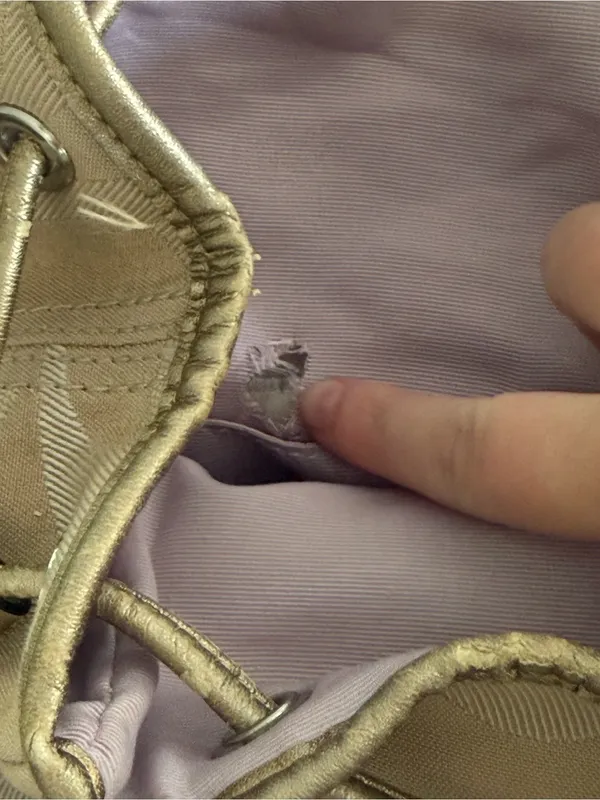 Coach Vintage Kyra Daisy Signature Backpack - Image 5