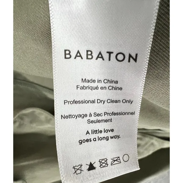Babaton Aritzia Vest Womens S Sleeveless Trench Duster Long Open‎ Front Layering - Image 10
