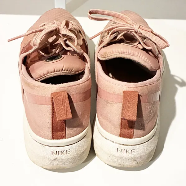 Nike Court Vision Alta TXT Rust‎ Pink Platform Size 9.5 Sneakers - Image 4