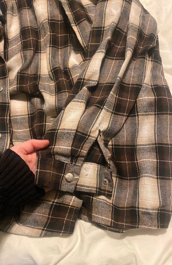 Romwe Button-Up Flannel - Image 3