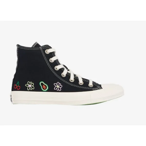 Converse - Chuck Taylor All Star Hi Top Festival Smoothie Sneaker in Black and W - Image 6