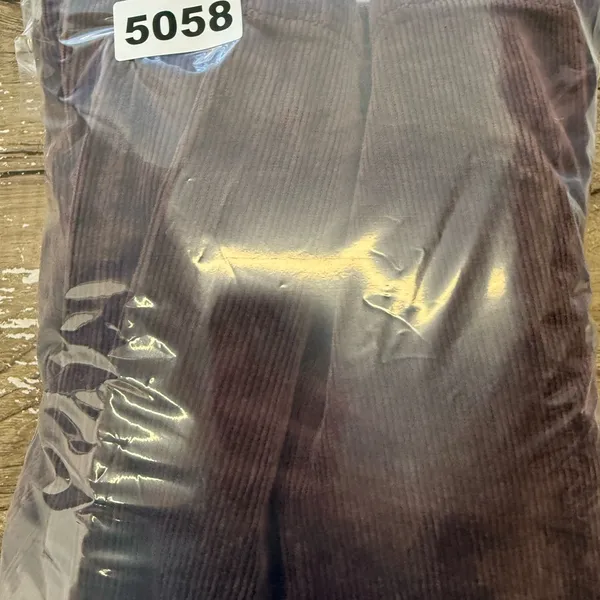 Free People We‎ The Free Risk Taker Cord Straight Leg in Chocolate Truffle size 26 nwt - Image 8