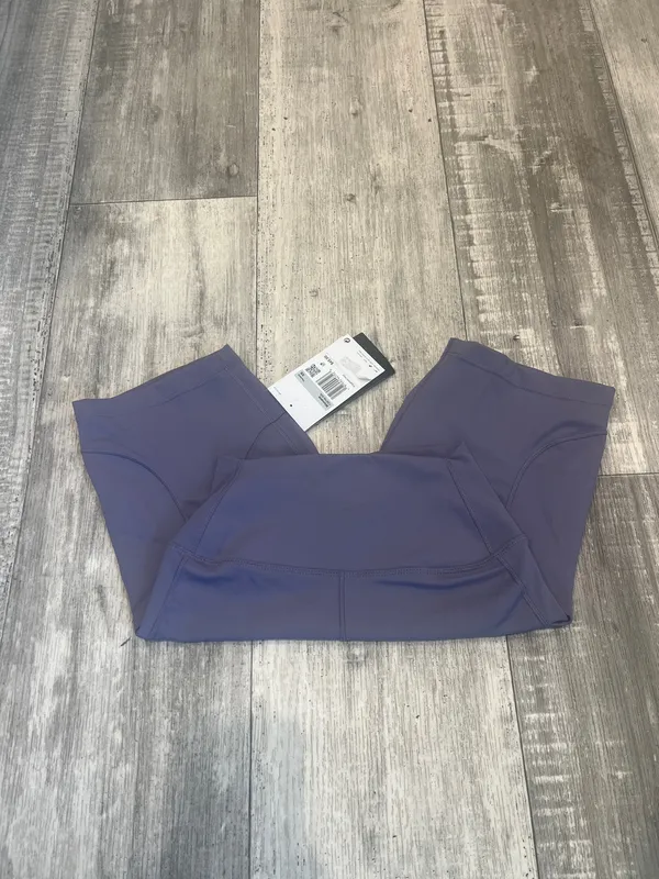 Nike One High-Waisted 8” Biker Short with side pockets Purple Size XS (A 99) - Image 3