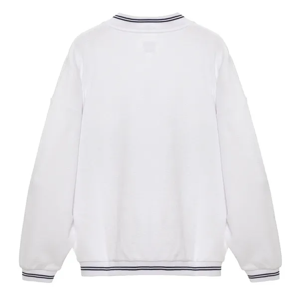 Boys Lie Navy Cherub University Henley Crewneck - Image 2