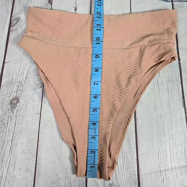 Aerie Aerie Jacquard High Cut‎ Cheeky Bikini Bottom XS NWT - Image 10