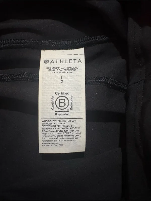 NWT Athleta Pacesetter 4” Shortie | Size: Large - Image 5