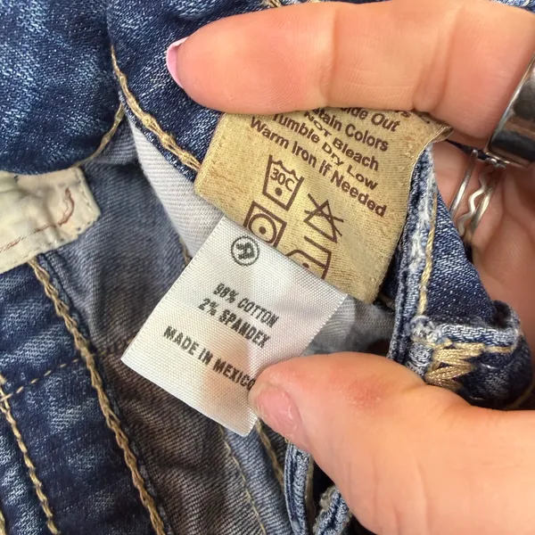 Big Star Women's Jenae Distressed Skinny Jeans Size 24R - Image 8