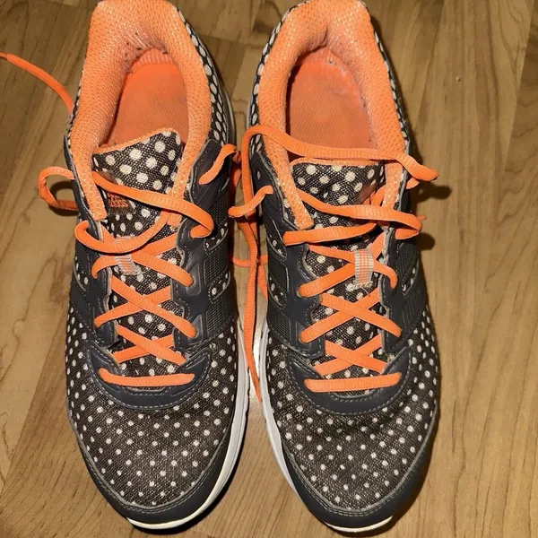 Adidas "Duramo 6" Gray/Orange‎ Running Shoes. Women's 9.5 - Image 3