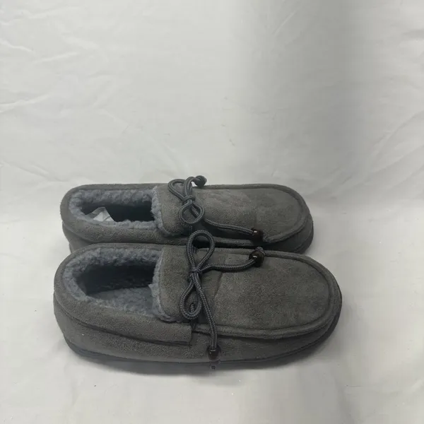 womens memory foam moccasins Size S‎ Gray - Image 2