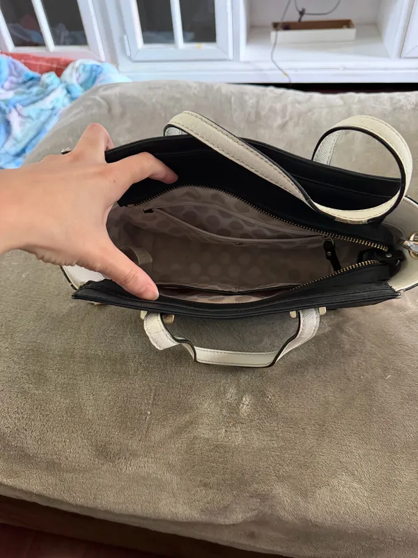 Kate Spade bag black and white - Image 3