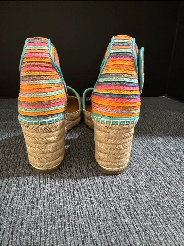 Franco Sarto Women’s Clemens Espadrille Wedge Sandals - Image 8
