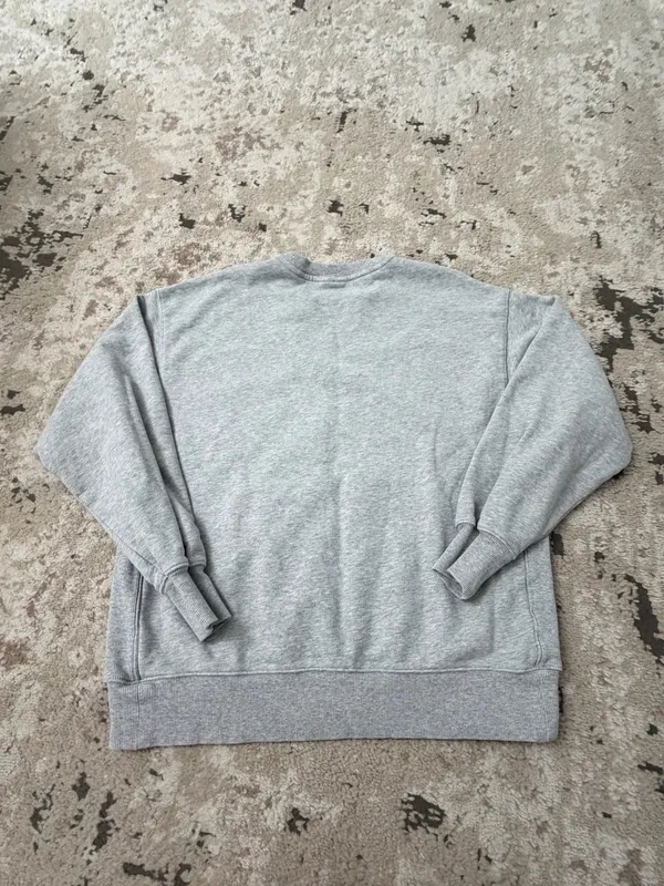 Aritzia Tna Boyfriend Fit Crewneck Sweatshirt Size Small in Terry Fleece - Image 2