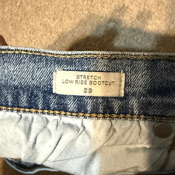 Pacsun Light Wash Y2K Low Rise Bootcut Jeans Size 29 - Image 6