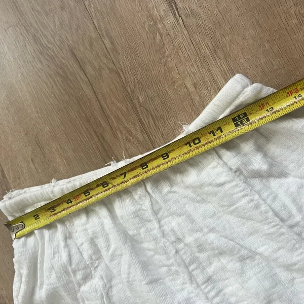 FREE PEOPLE Collection Maxi Skirt - White Boho Lightweight Cotton Size S/P - Image 6