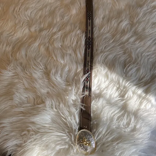 Nocona Belt size 28 see pictures - Image 7