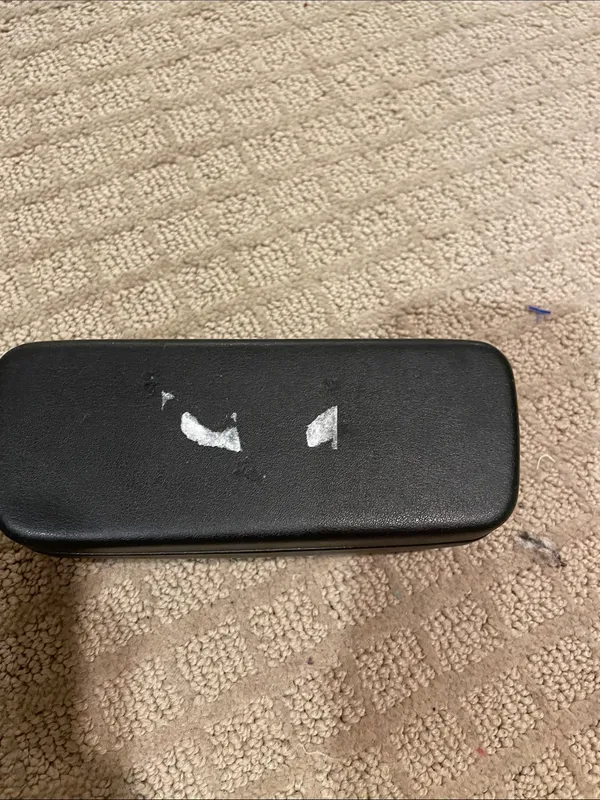 Nike Black Sunglasses Case with Embossed Swoosh - Image 3