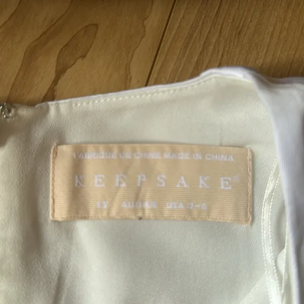 KEEPSAKE White Flared Dress Size XS - Image 2