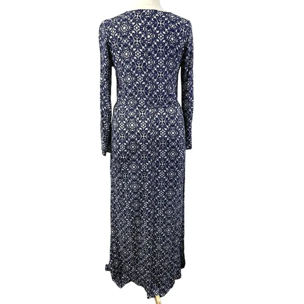 Lulus Mandala Daydream Dress Womens L Maxi Flare Sleeve Bohemian Festival Summer - Image 2