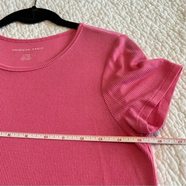 ✨ American Eagle‎ Women’s Hot Pink Top Small - Image 8