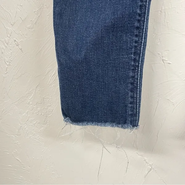 Hudson Low Rise Super Skinny Jeans Womens 26 Y2K Blue Classic Fall Zip Fly - Image 4