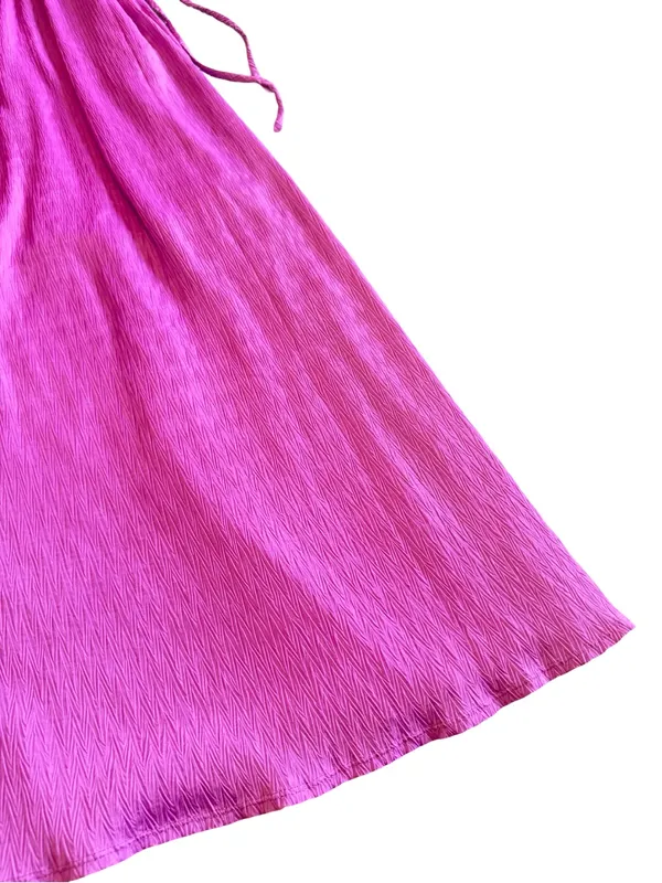 Taylor Sleeveless Maxi Dress Orchid Purple Side-Slit Pockets Size XS Women's - Image 7