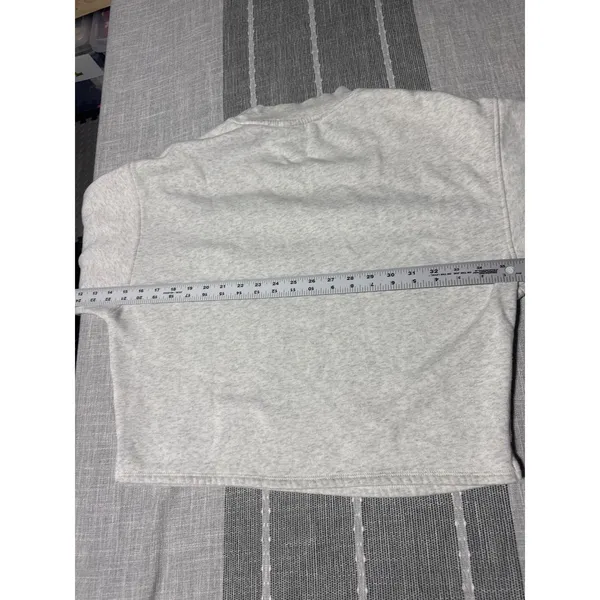 Old Navy Womens Gray Mock Neck Long Sleeve Pocket Sweatshirt Size S - Image 5