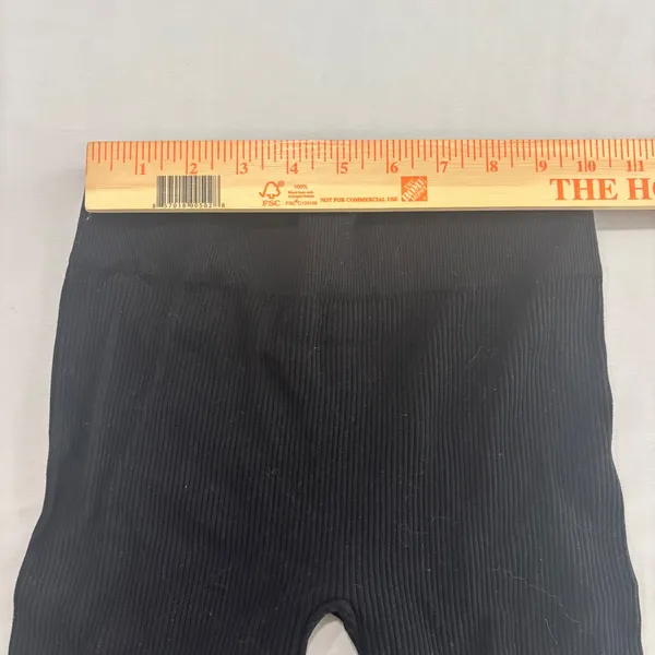 Olive + Oak Black Ribbed High Waisted Leggings XS - Image 7