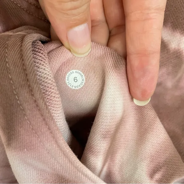 Lululemon All Yours‎ Hoodie Earth Dye Sweatshirt Size 6 - Image 6