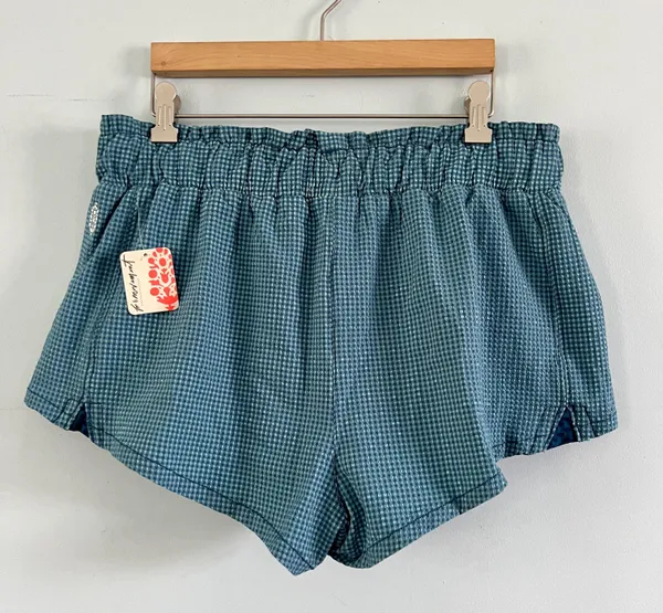 Free People Movement NWT Forty Love Caribbean Coast Combo Blue Shorts - Image 6