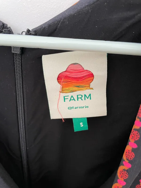 Farm Rio Strawberry Mini Dress - Image 3