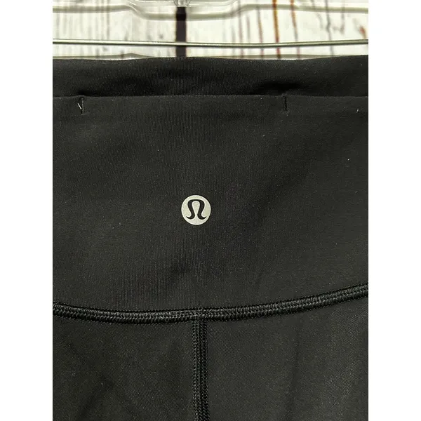 Lululemon Play Off The Pleats Scrunch Tight 25" Leggings - Black / Size 8 - Image 3