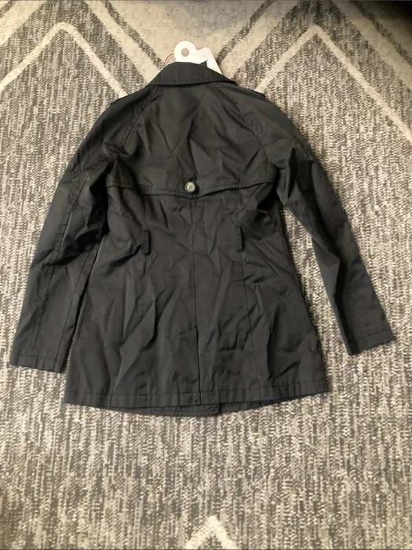 Express Black Military-Style Field Jacket - Image 5