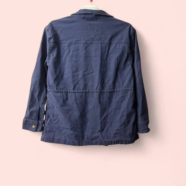 Women’s Old Navy Utility Jacket Navy Blue Size Small - Image 5