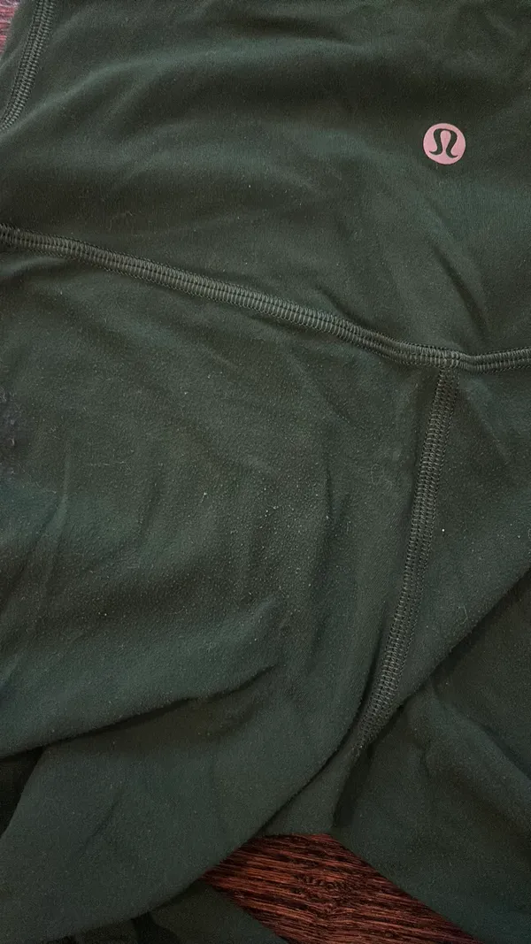 Hunter Green Lululemon Leggings - Image 4