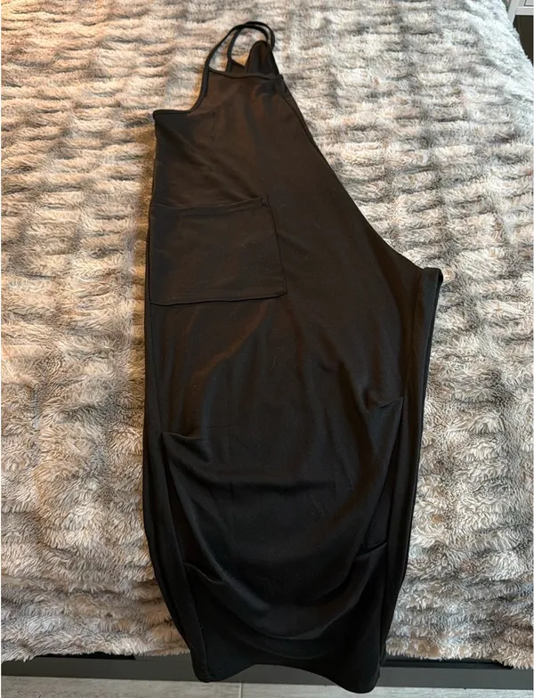 Shein Lune Pocketed Women’s Jumpsuit - Black M - Image 3