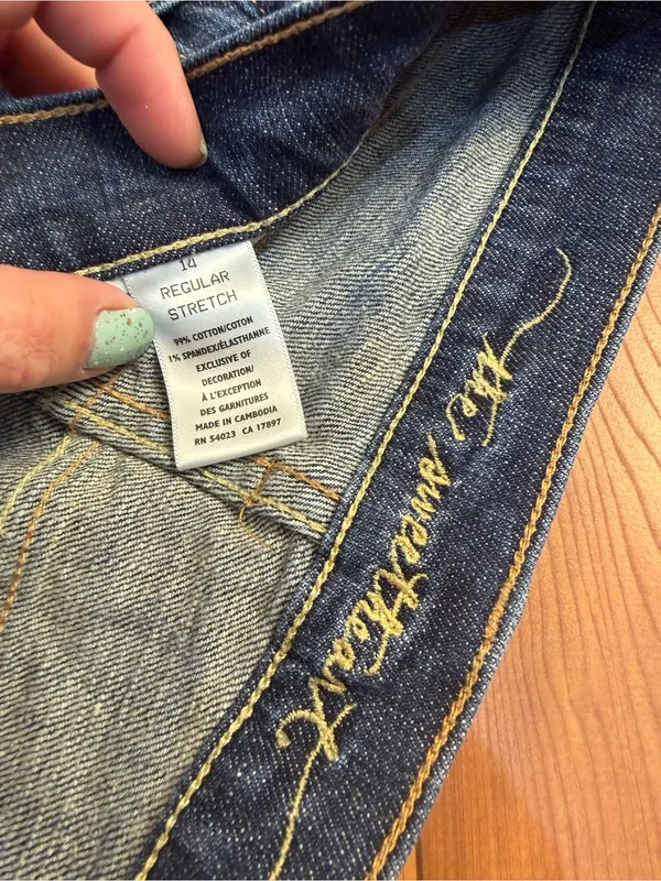 Bootcut Jeans Old Navy The Sweetheart Women's Size 14 Medium Dark Wash Stretch - Image 7