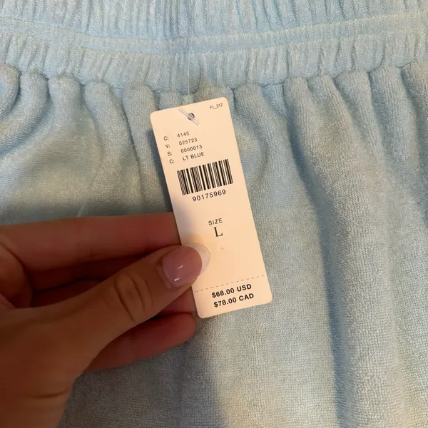 Anthropologie Sunday in Brooklyn Terry Shorts NWT - Image 5