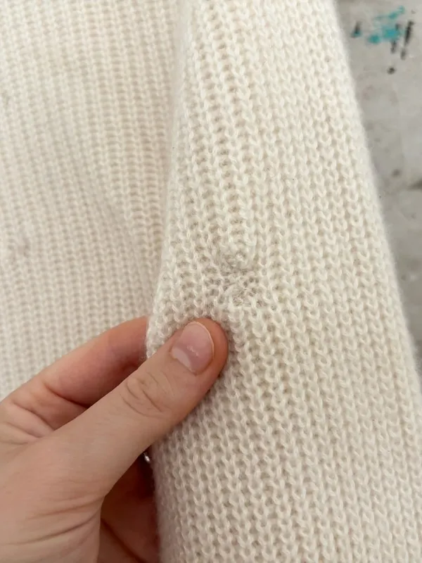 Tory Burch Cashmere Ribbed Cardigan - Image 10