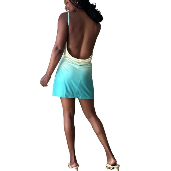 Peppermayo Brinny Ombré Mini Dress US Size 10 - Image 4