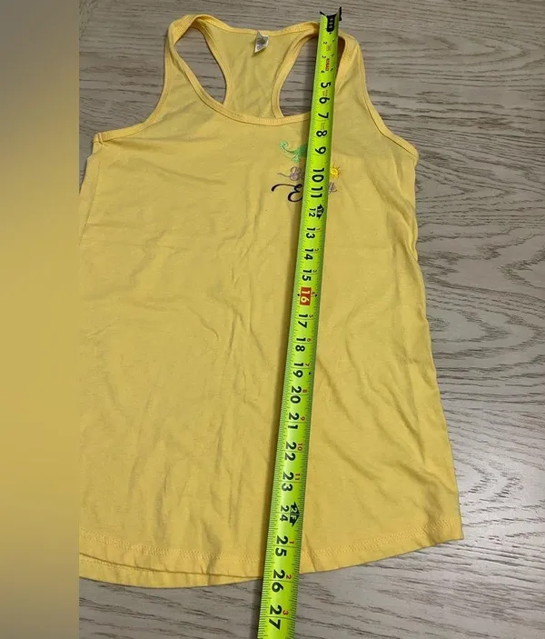 Yellow Pascal from Disney's Tangled Tank Top with Embroidery Size M - Image 6