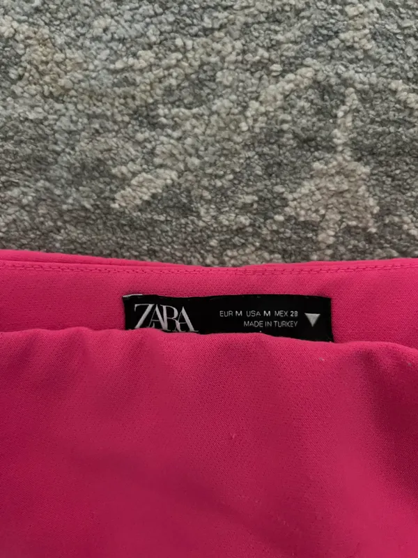 ZARA Pink Mini Skort - Image 3