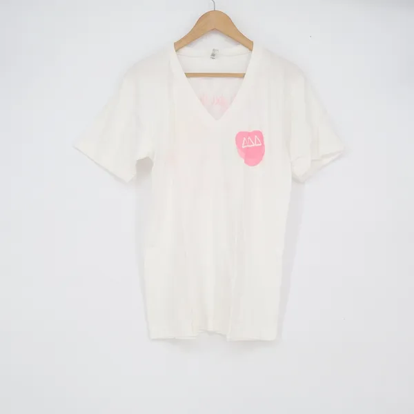American Apparel Delta Delta Delta Tri Delta Crush 2010 V-Neck T-Shirt White S - Image 2