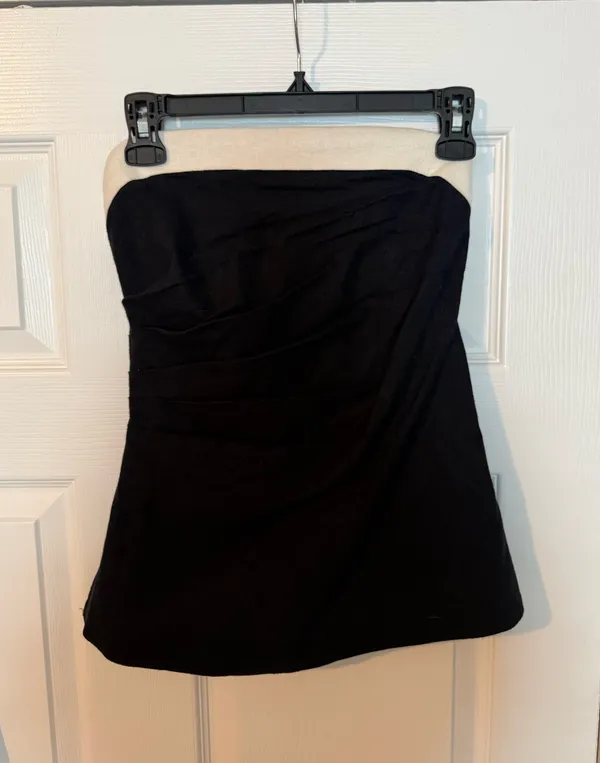 Abercrombie Linen Top Crop - Image 2