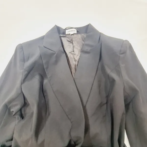 Superdown Joan Belted Blazer Dress in Black Small - Image 7