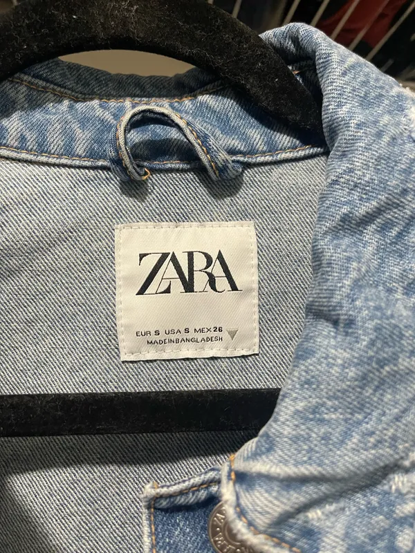 ZARA Crop denim jacket - Image 2