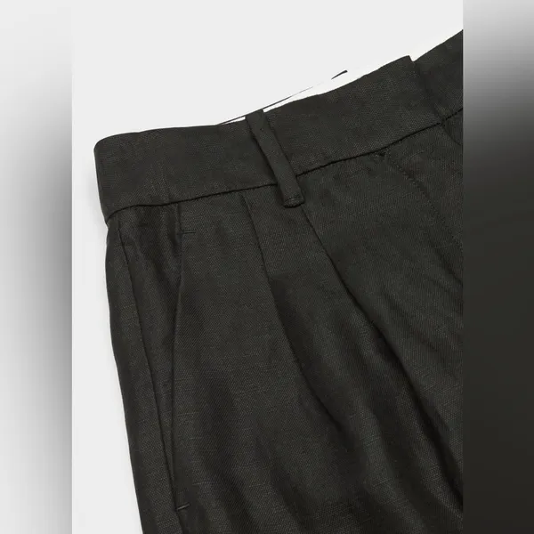 Aritzia x Wilfred The Effortless Pant- Linen High-waisted wide-leg linen pants - Image 9
