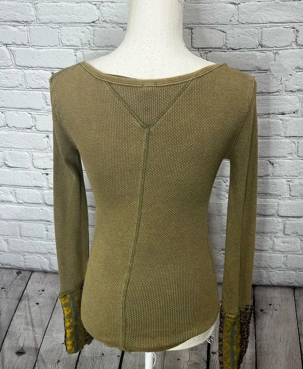 We the free free people art cuff top size xs - Image 10