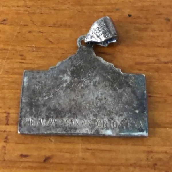 Navika The Alamo San Antonio Texas Sterling Silver 925 Pendant Charm - Image 4